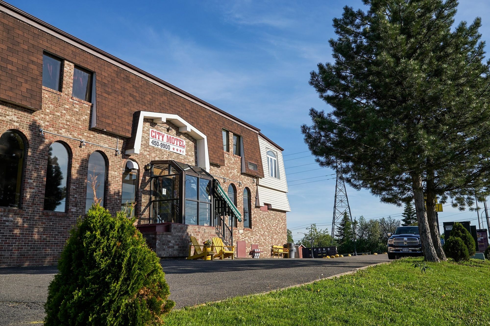 The City Motel Fredericton Exterior foto